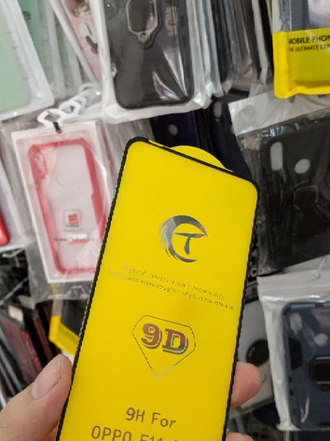 Cường lực 9D thế hệ mới cho Huawei Y9 Prime 2019 / Oppo F11 Pro dùng chung full màn bóng đẹp trơn mượt ôm màn 2.5D