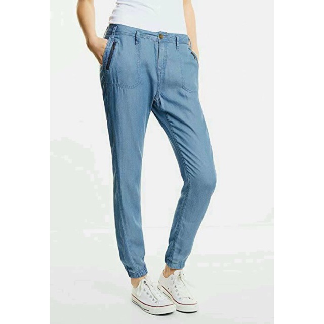 Quần jogger denim xuất xịn