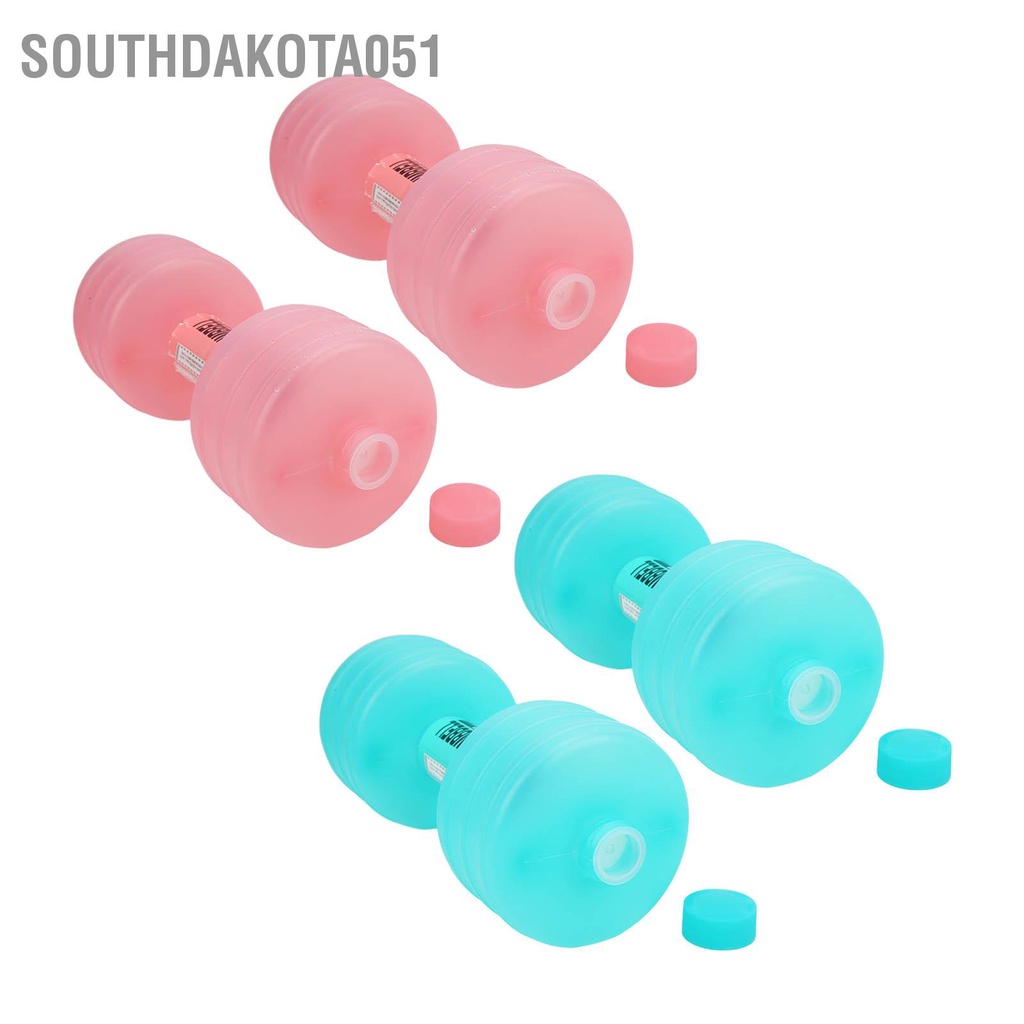 Southdakota051 2 cái Quả tạ chứa nước Trọng lượng có thể điều chỉnh Định hình cơ Thiết bị tập dục cho văn phòng tại nhà