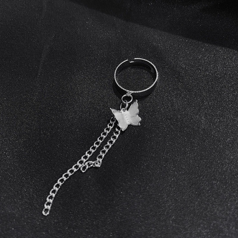 Nhẫn thời trang mặt hình bướm phong cách Vintage cho nữ