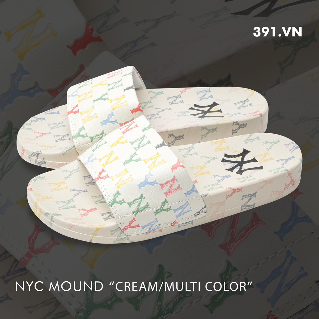 Dép quai ngang cao cấp MLB mono mound