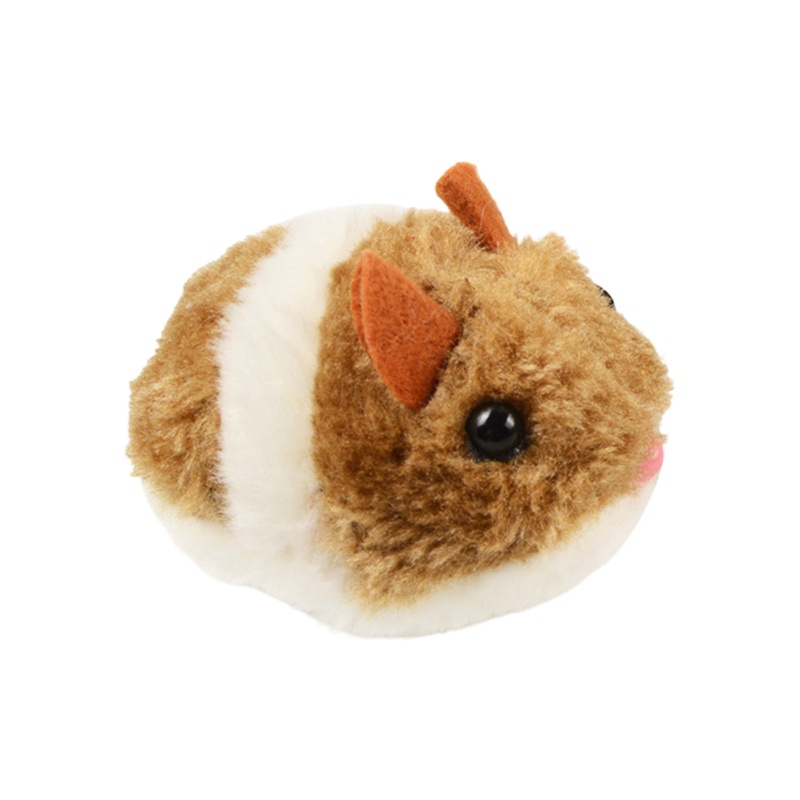 Chuột Hamster Nhồi Bông Dễ Thương Dùng Làm Đồ Chơi Cho Mèo Cưng
