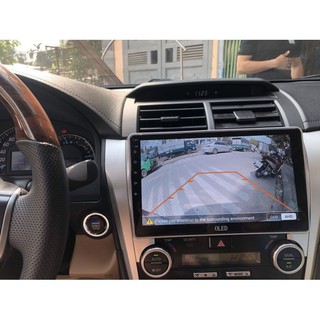 Màn hình Android OLED C2 New Theo XE CAMRY 2013 - 2014, 10 inch Kèm dưỡng và jack nguồn  Tặng bản đồ vietmapS2 bản cnhập