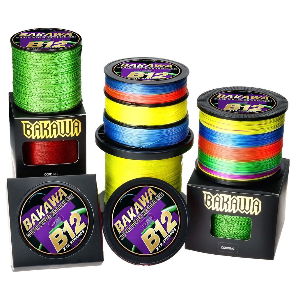 Cuộn Dây Câu Cá Siêu Chắc 500M 300M 100M X12 X8 PE 12 / 8 Stra