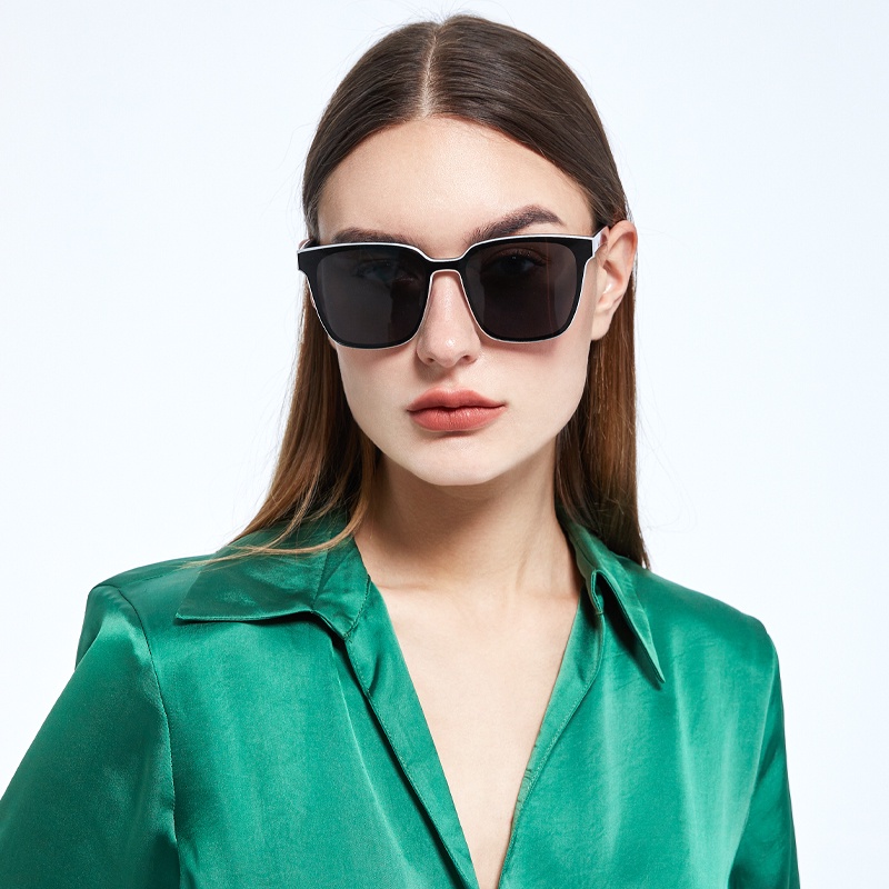 Kính mát phân cực Zelin bm7701 gọng nhôm từ tính hai màu thời trang unisex