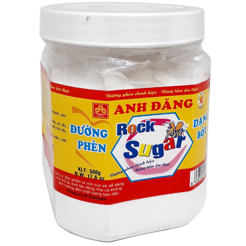 Đường phèn dạng bột Anh Đăng hộp 500g