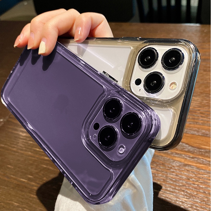 Ốp Điện Thoại Acrylic Cứng Trong Suốt Chống Sốc Mẫu Mới Cho iPhone 14 13 12 11 Pro Max XS Max XR X 13Pro 14 Plus 14