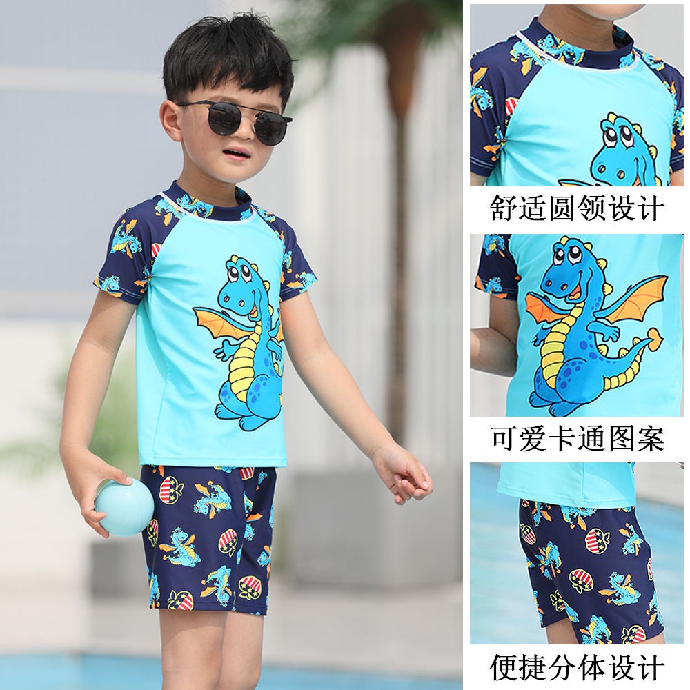 Bộ Đồ Bơi In Hình Dễ Thương Cho Bé Trai | BigBuy360 - bigbuy360.vn