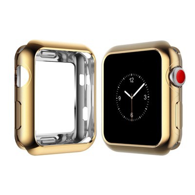 Vỏ TPU mềm mạ điện bảo vệ for Apple Watch Series 6 SE 5 4 3 2 1 38mm 40mm 42mm 44mm