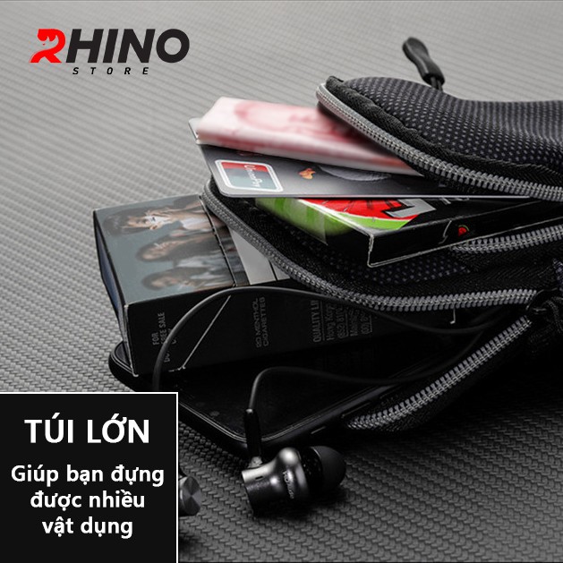 Túi Đựng Điện Thoại Chạy Bộ Rhino B121 Rộng 6.5 inch Chơi Thể Thao, Đạp Xe