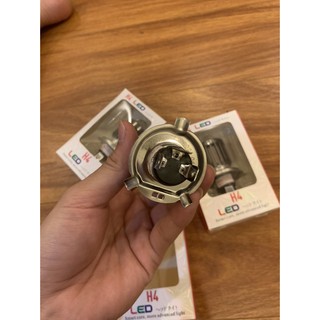 Led H4 bi cầu ALONGTOOL cốt vàng pha trắng