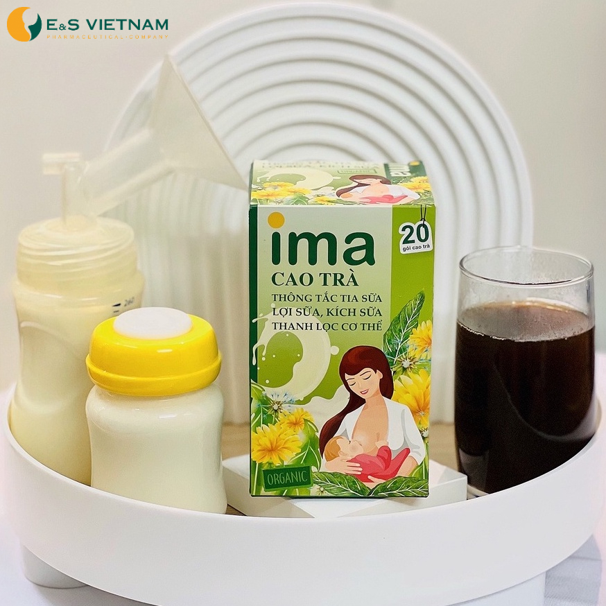 Cao Trà Kích Sữa IMA - Cao Trà Thiên Nhiên 100% Lá và Hoa Bồ Công Anh - Cao Trà Lợi Sữa Cho Mẹ Sau Sinh