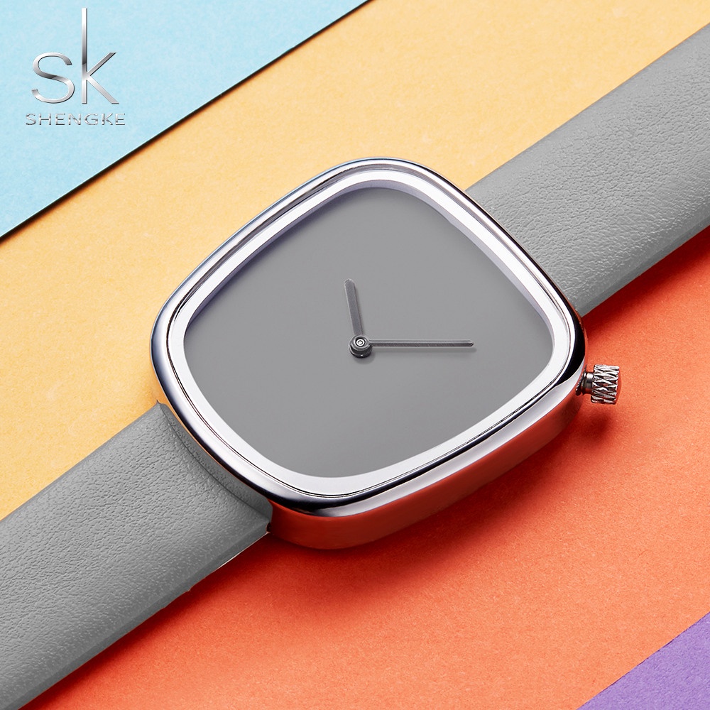 Đồng Hồ Đeo Tay SINOBI Thạch Anh Thiết Mặt Hình Vuông Không Đều Bốn Màu Dành Cho Nữ | BigBuy360 - bigbuy360.vn