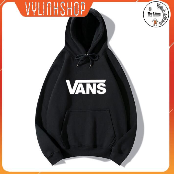 Áo nỉ nam nữ VYLINHSHOP  VANS **Áo hoodie tay dài bằng cotton in logo mới thường ngày cho nam và nữ