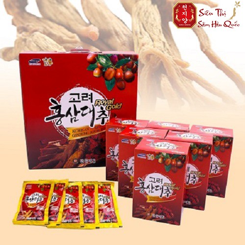 Nước Hồng Sâm Táo Đỏ Hàn Quốc hộp 30 gói - Hàng mới về