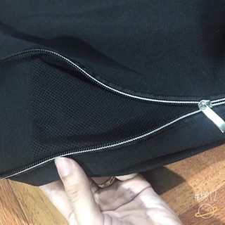 Quần baggy khoá phối lưới hông (T)