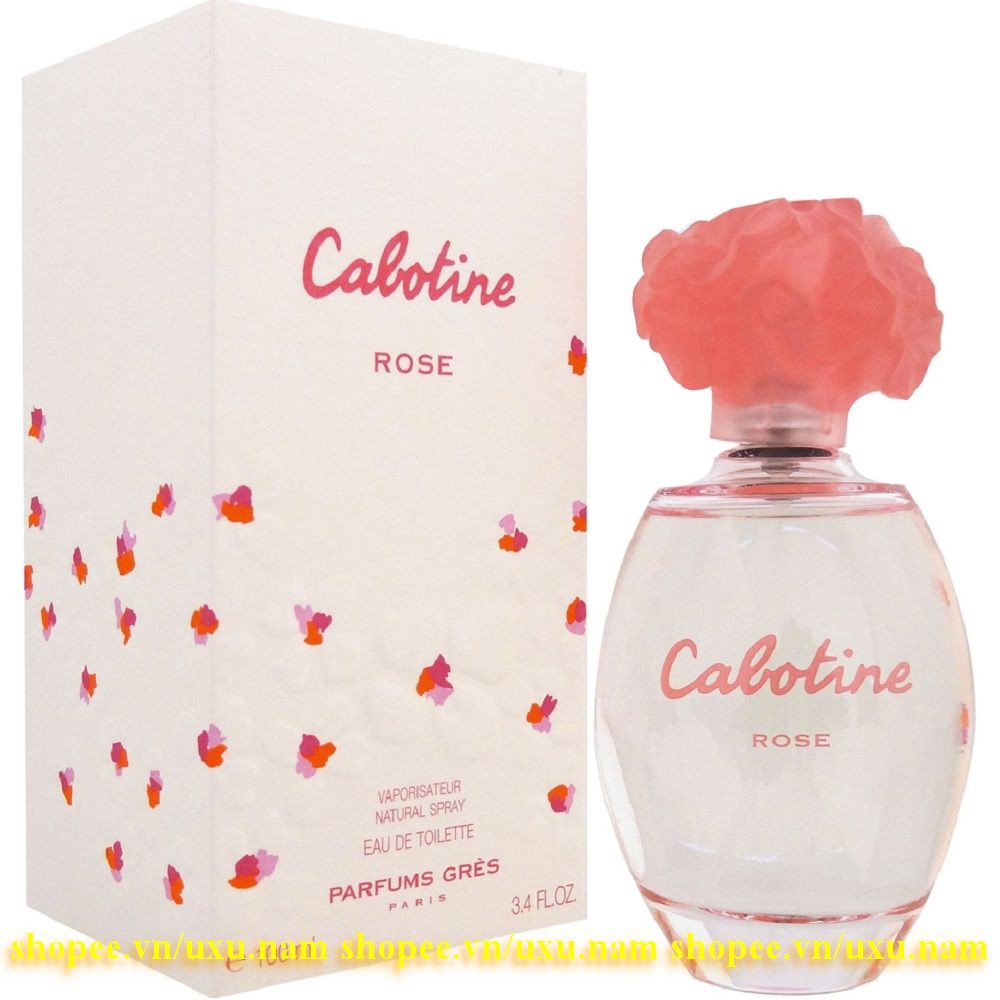 Nước hoa nữ 100ML Cabotine Rose Gres 100% chính hãng