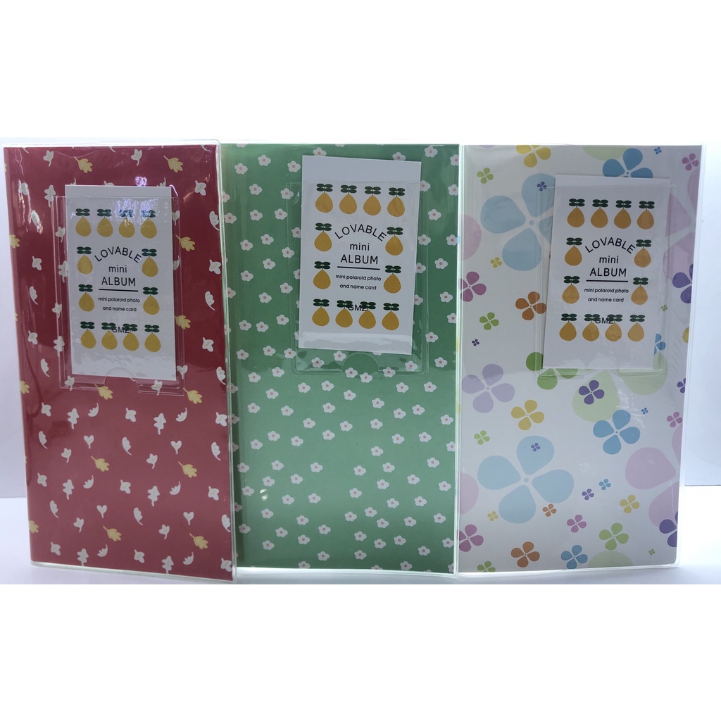 Album Ảnh - Sổ Đựng Ảnh Mini Đứng 84 Ảnh Xinh Xắn (NGẪU NHIÊN)