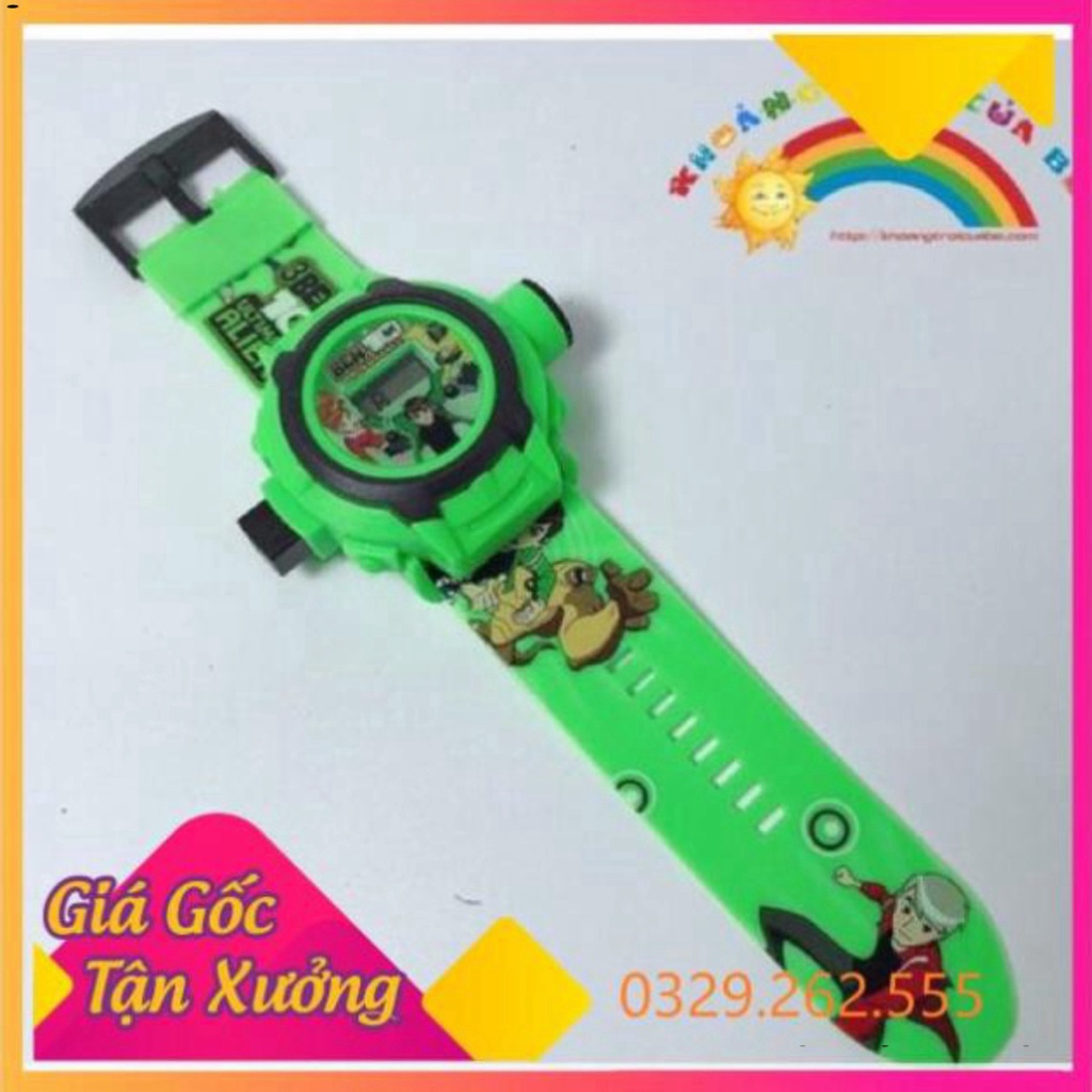 Đồng hồ Ben 10 chiếu hình nhân vật 3D siêu hot
