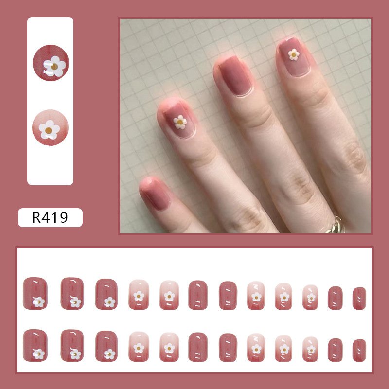Móng tay giả 💖kèm keo💖 24 móng đẹp làm nail