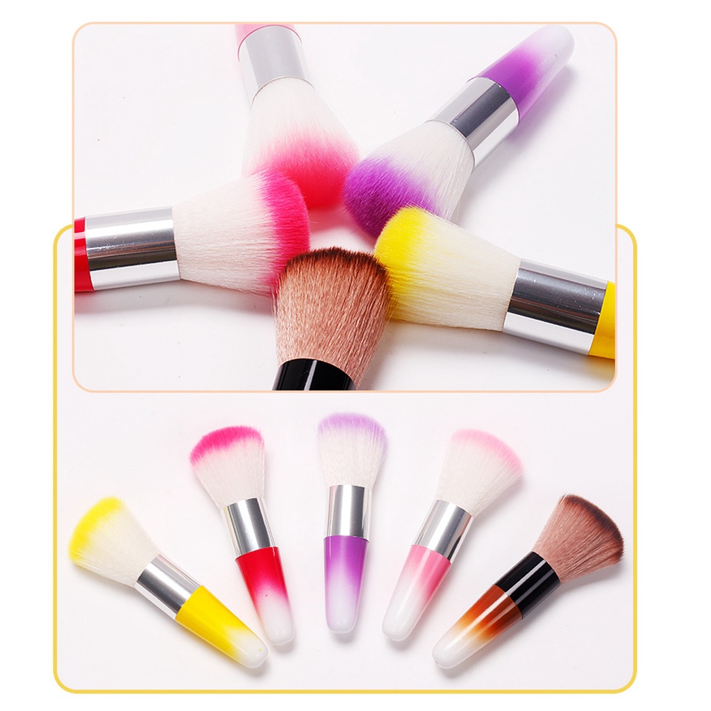 Cọ Trang Điểm Sợi Nylon Siêu Mềm Chống Chảy Xệ Tiện Dụng