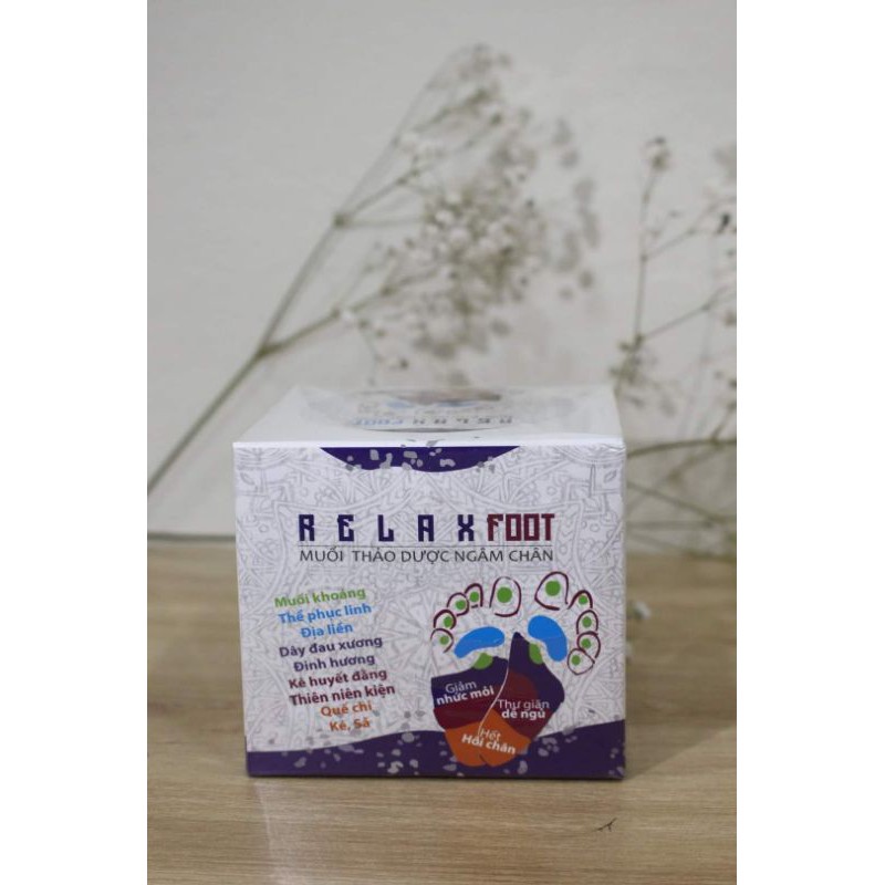 Muối ngâm chân Relax Foot (400g) - Thảo dược An Thái Hưng