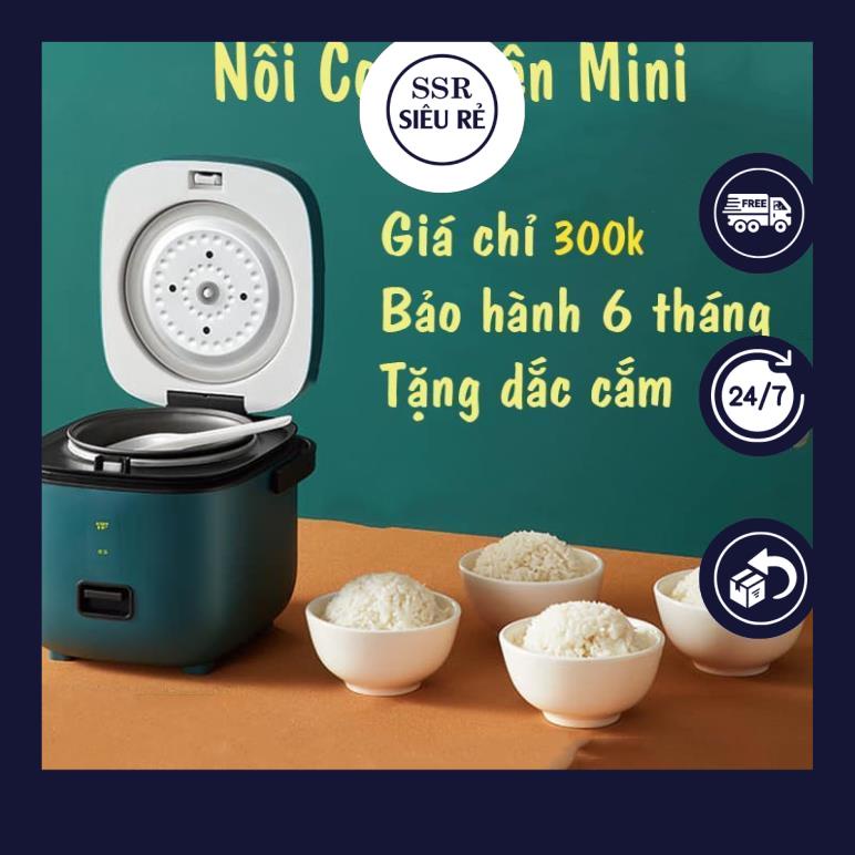 [Mã ELHADEV giảm 4% đơn 300K] Nồi Cơm Điện Mini Đa Năng Jiashi 1.2L Dùng Cho 1-2 Người Hàng Nội Địa Cao Cấp (PD263341)