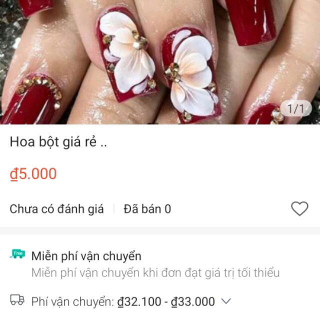 Thanh lý hoa bột