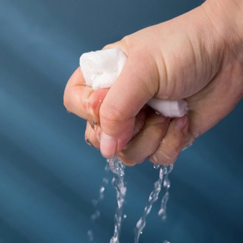 (Hàng Mới Về) Set 1 / 20 Khăn Nén Dùng Một Lần Bằng Cotton Dày Dặn Cỡ Lớn Tiện Dụng Cho Du Lịch / Cắm Trại