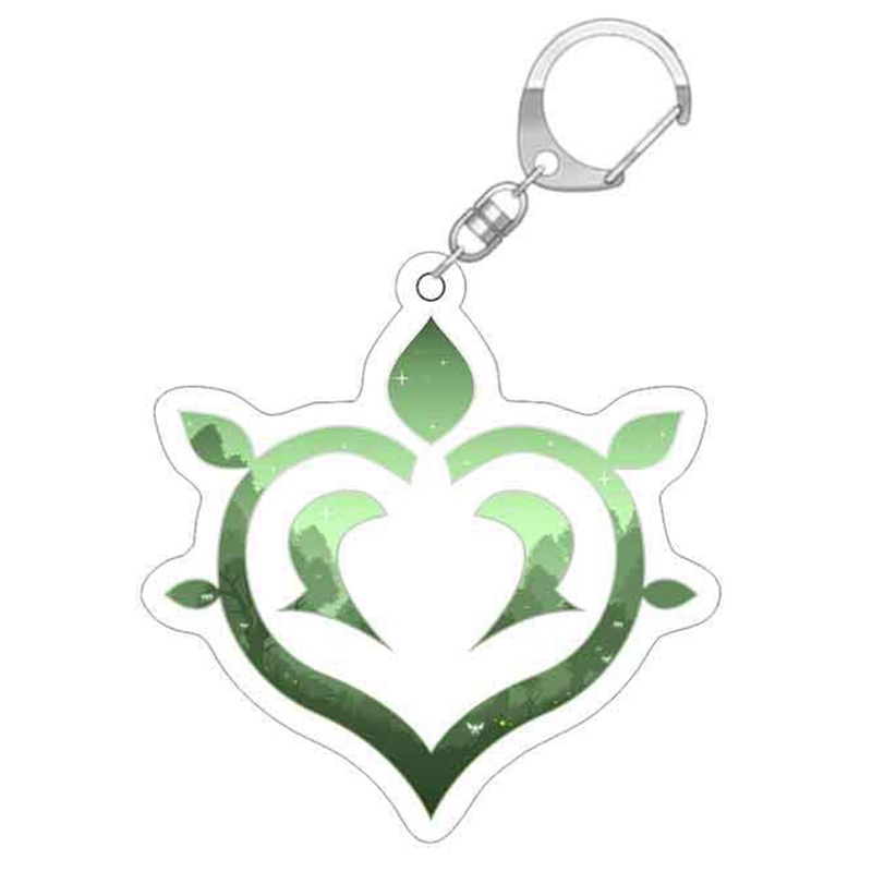 Móc Khóa Acrylic Laser tmdbyx Genshin Va Chạm