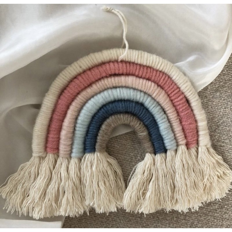 Cầu vòng treo tường Macrame