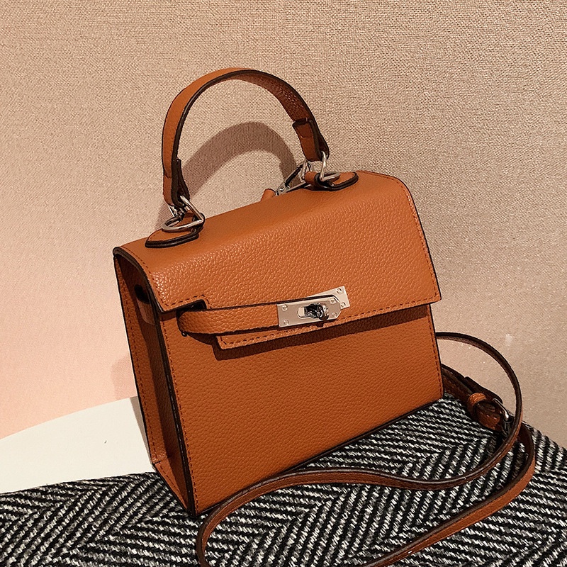 Ielgy Túi Đeo Chéo Nhỏ Hình Vuông Phong Cách vintage Phương Tây Cho Nữ