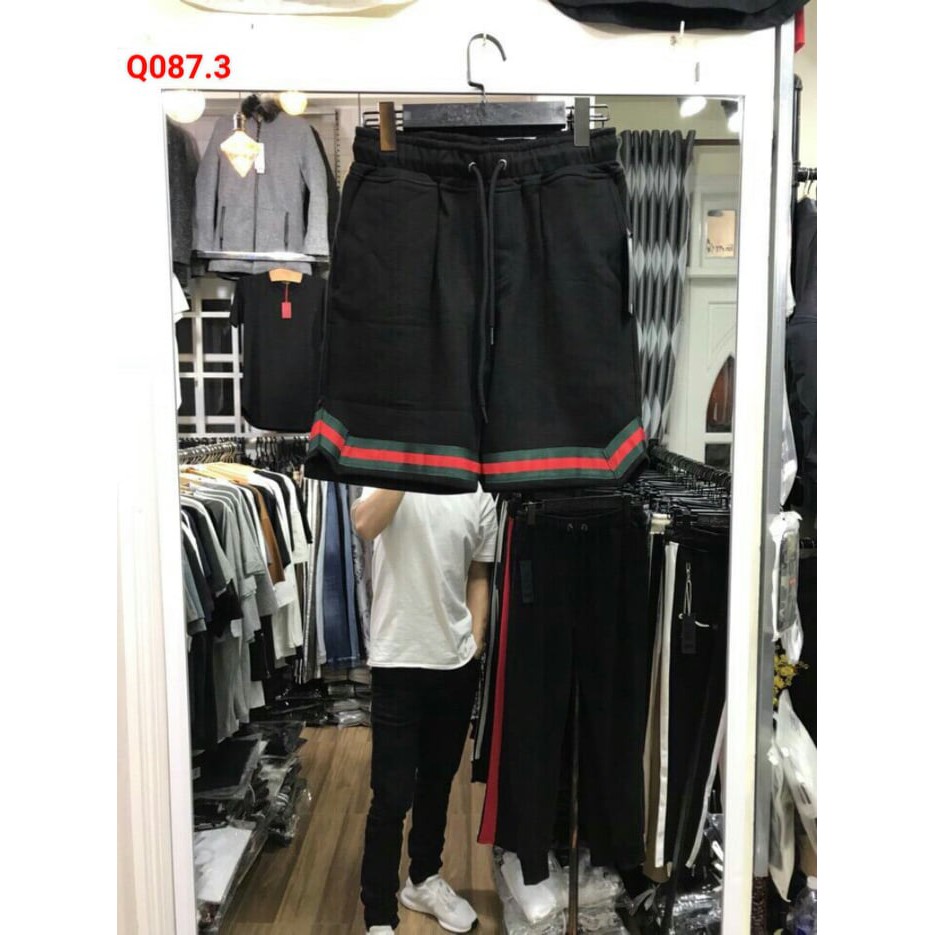 Quần Short Thể Thao Phối Line Unisex | BigBuy360 - bigbuy360.vn