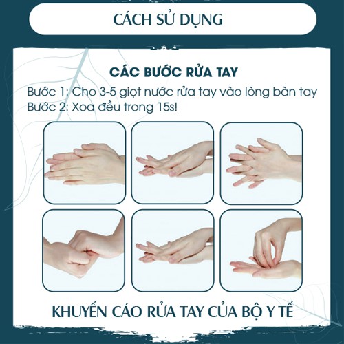 Nước rửa tay khô tinh dầu Cam Ngọt PK 100ML, kết hợp tinh dầu tràm trà, kháng khuẩn