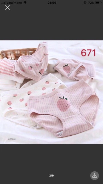 QUẦN LÓT COTTON CAO CẤP MS671