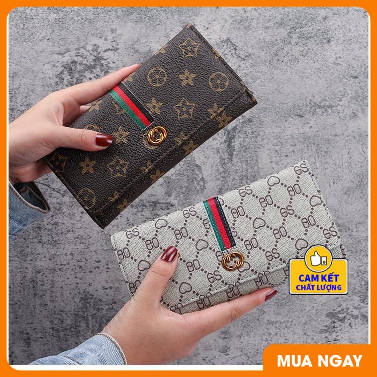 Ví cầm tay nữ thời trang cầm chắc tay nhiều ngăn đựng tiền,đựng thẻ tiện lợi ST0051