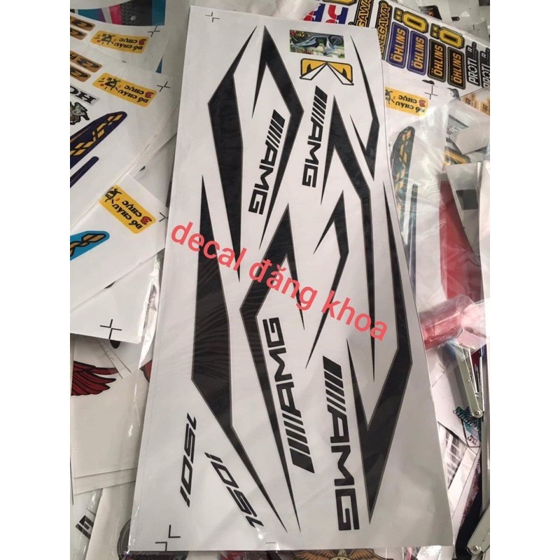 Tem xe SH AMG 2020 siêu mới tem 3 lớp xịn