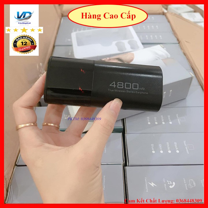 Tai Nghe Bluetooth, Tai Nghe Không Dây 5.0 Kiêm Sạc Dự Phòng S11 Chất Lượng Cao, Chống Nước IPX5, Chống ồn. | BigBuy360 - bigbuy360.vn