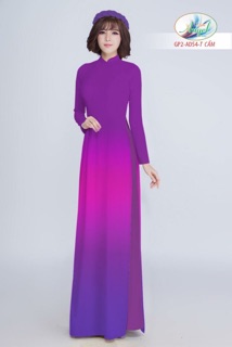 Vải áo dài ombre