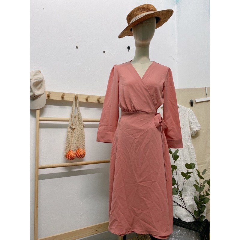 Đầm xô 2hand Hàn Quốc đắp tà