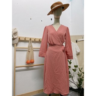 Đầm xô 2hand Hàn Quốc đắp tà