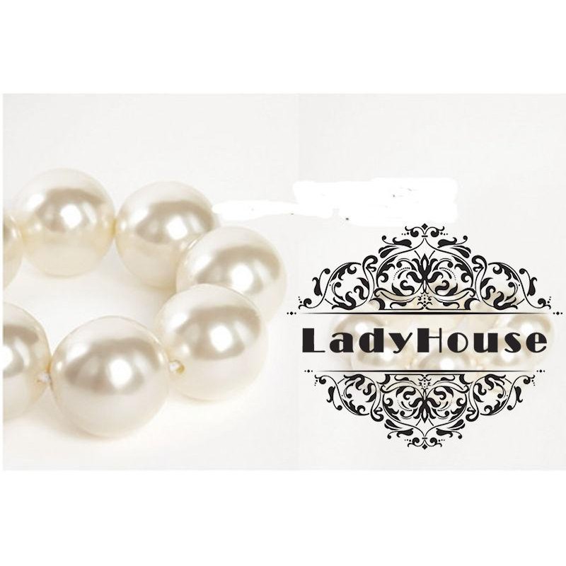 Dây Cột Tóc Ngọc Trai Giả Phong Cách Hàn Quốc