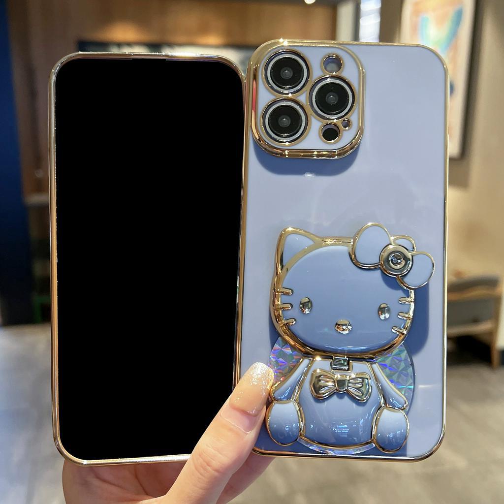 Ốp Điện Thoại 6d hello kitty Cho iPhone 6 plus 6s plus 7 plus 8 plus xs max xr 11 pro max 12 pro max 13 pro max 14 plus 14 pro max