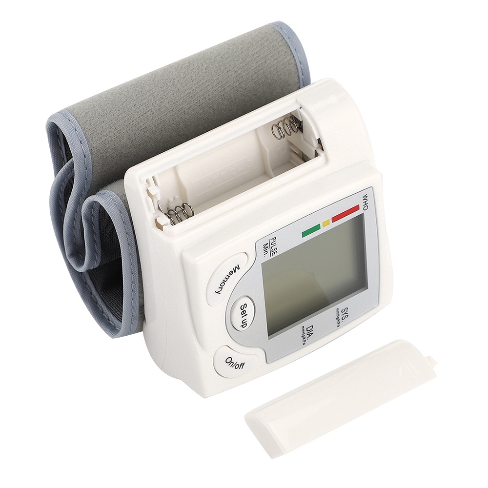 Máy đo huyết áp tự động HailiCare đeo cổ tay màn hình LCD kỹ thuật số tiện lợi
