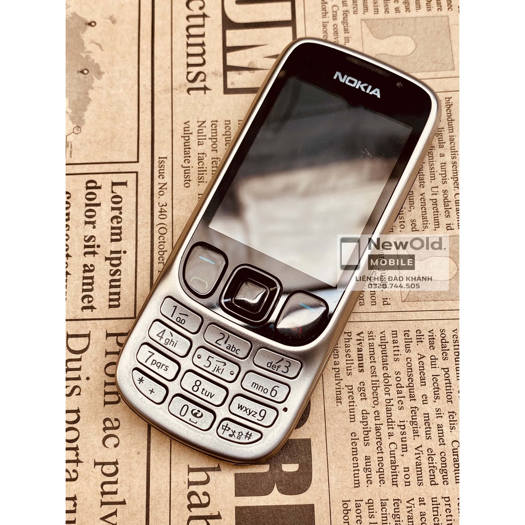 Nokia 6303i Nguyên tem FPT - Hàng zin chuẩn chính hãng.