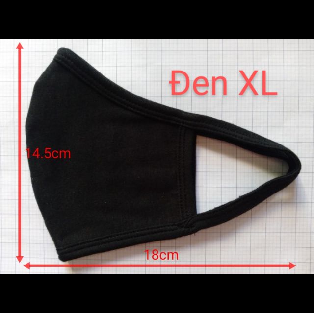 Combo 100c Khẩu trang vải 2 lớp 100% cotton | BigBuy360 - bigbuy360.vn