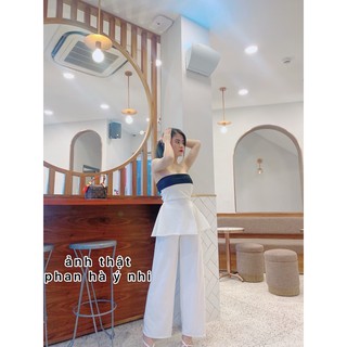 set áo cúp quần suông ( ảnh thật )