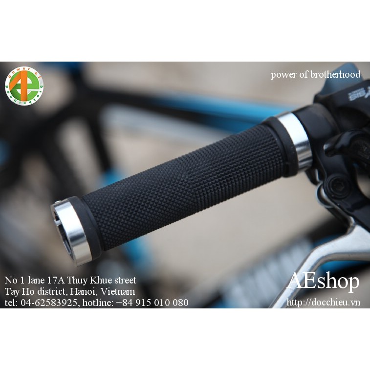 Tay nắm xe đạp  2 khóa chết hợp kim nhôm