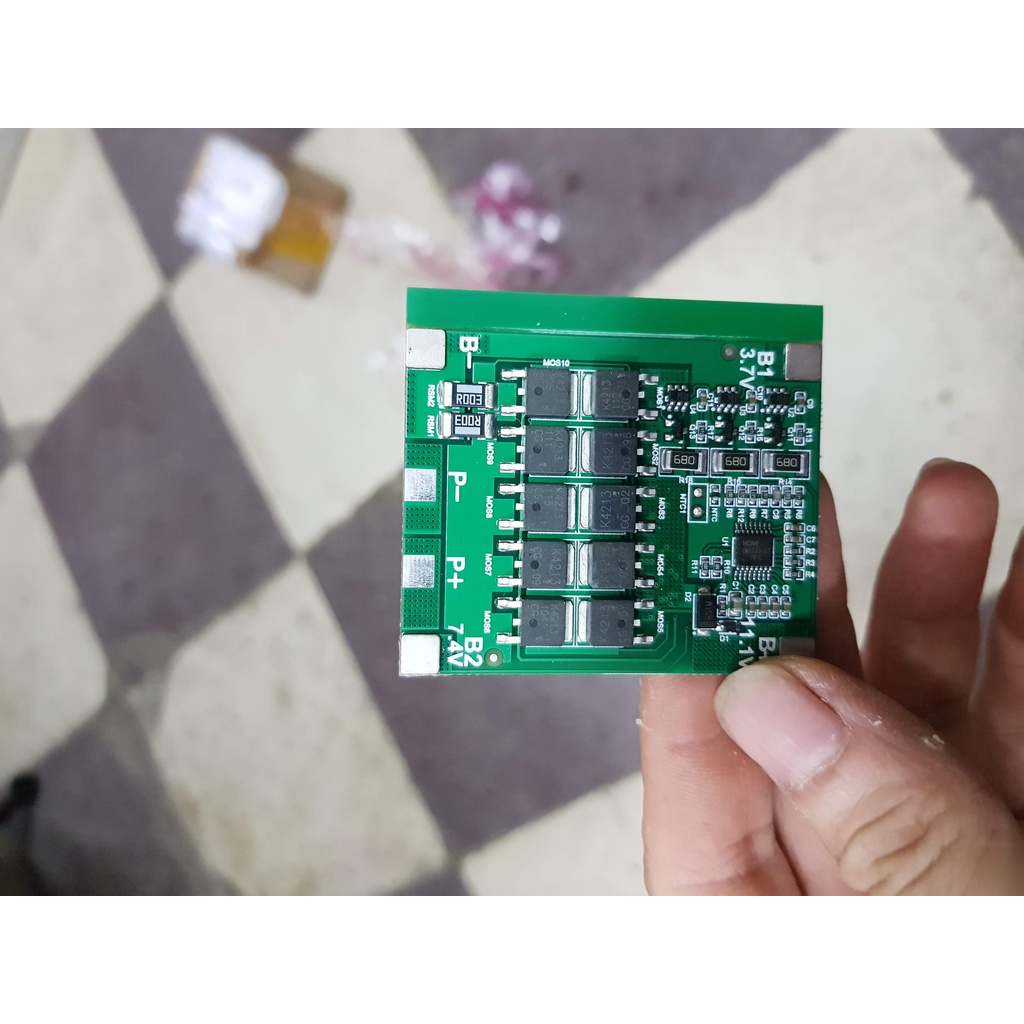 Mạch bảo vệ sạc xả 3s30A sạc pin 3s12.6v có cân bằng pin