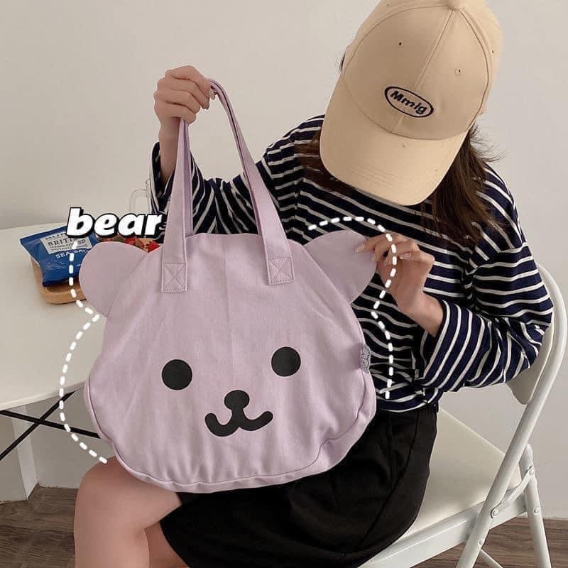 Túi tote gấu ulzzang